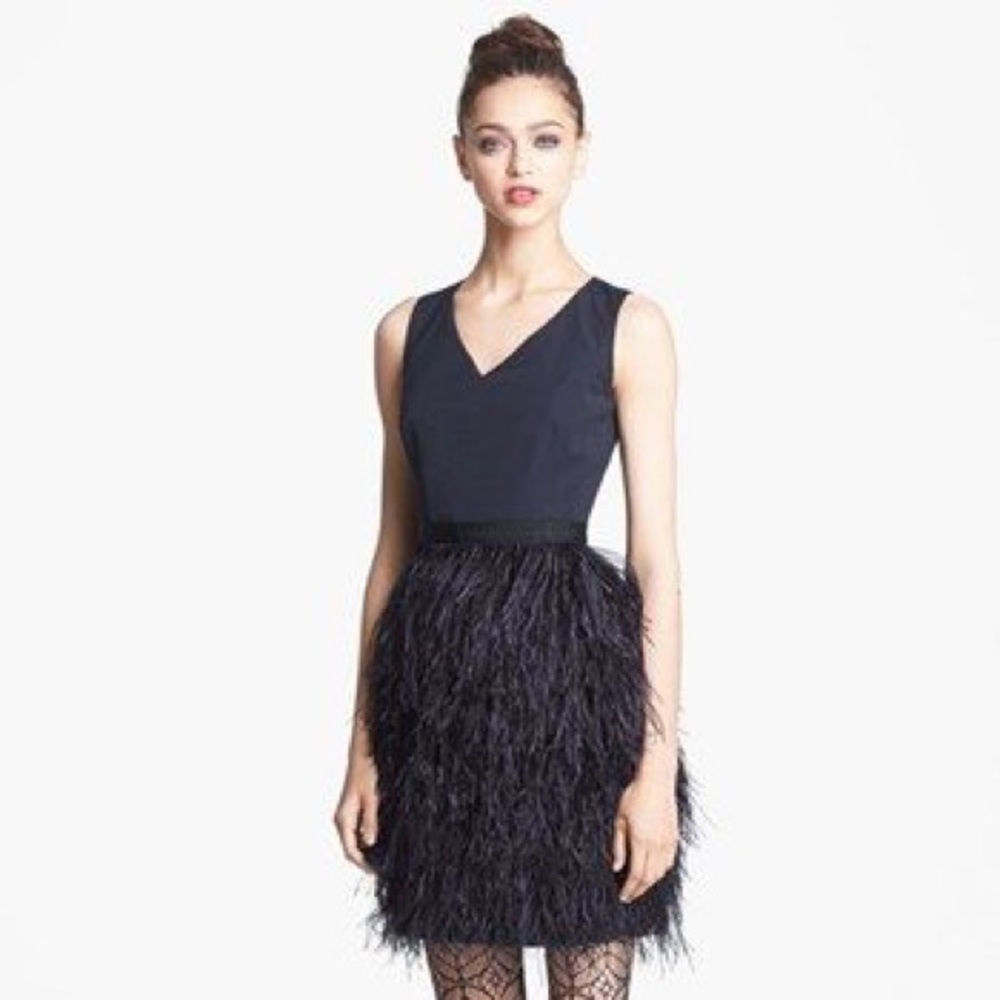 Jason Wu Feather Skirt Ballerina Party Dress